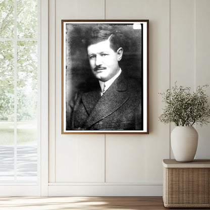 Vintage Portrait of a Timeless Gentleman, Circa 1910