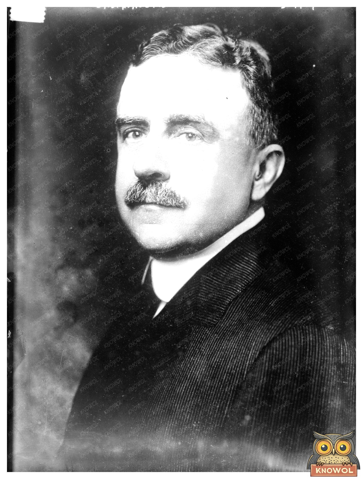 Early 1900s Portrait of a Notable Historical Figure
