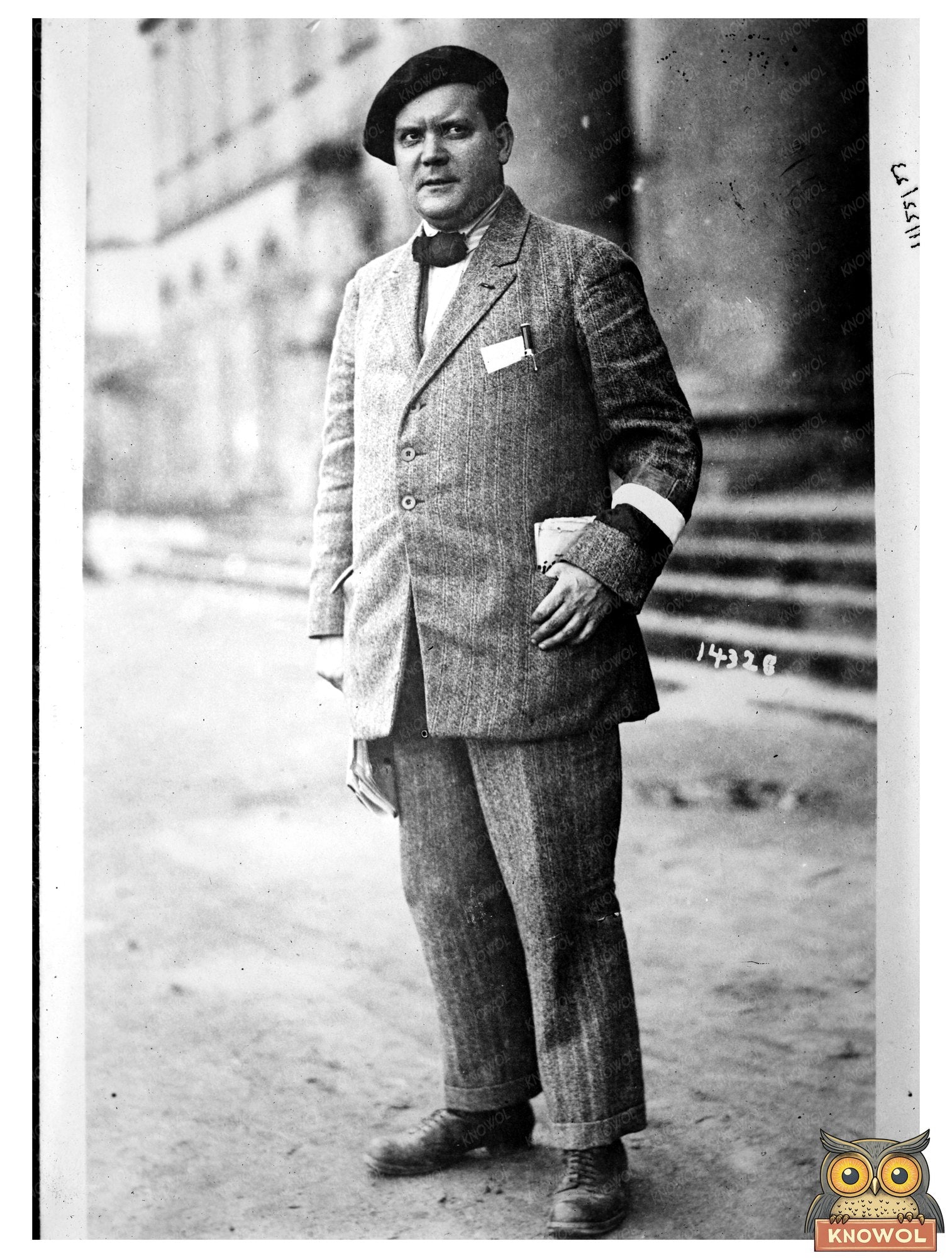 1923 Portrait of Matthes: A Glimpse of History