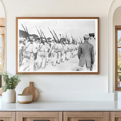 Federals Mobilizing for Battle in Torreon, 1914