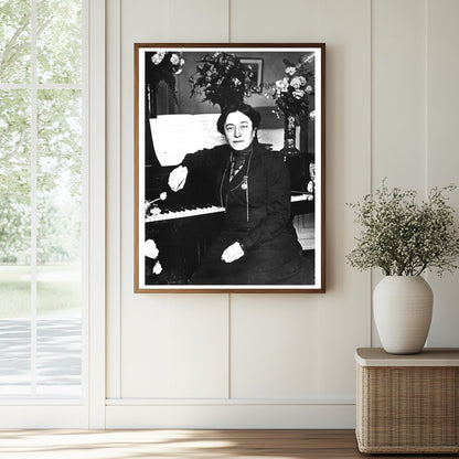 1925 Moment of Musical Magic at the Piano