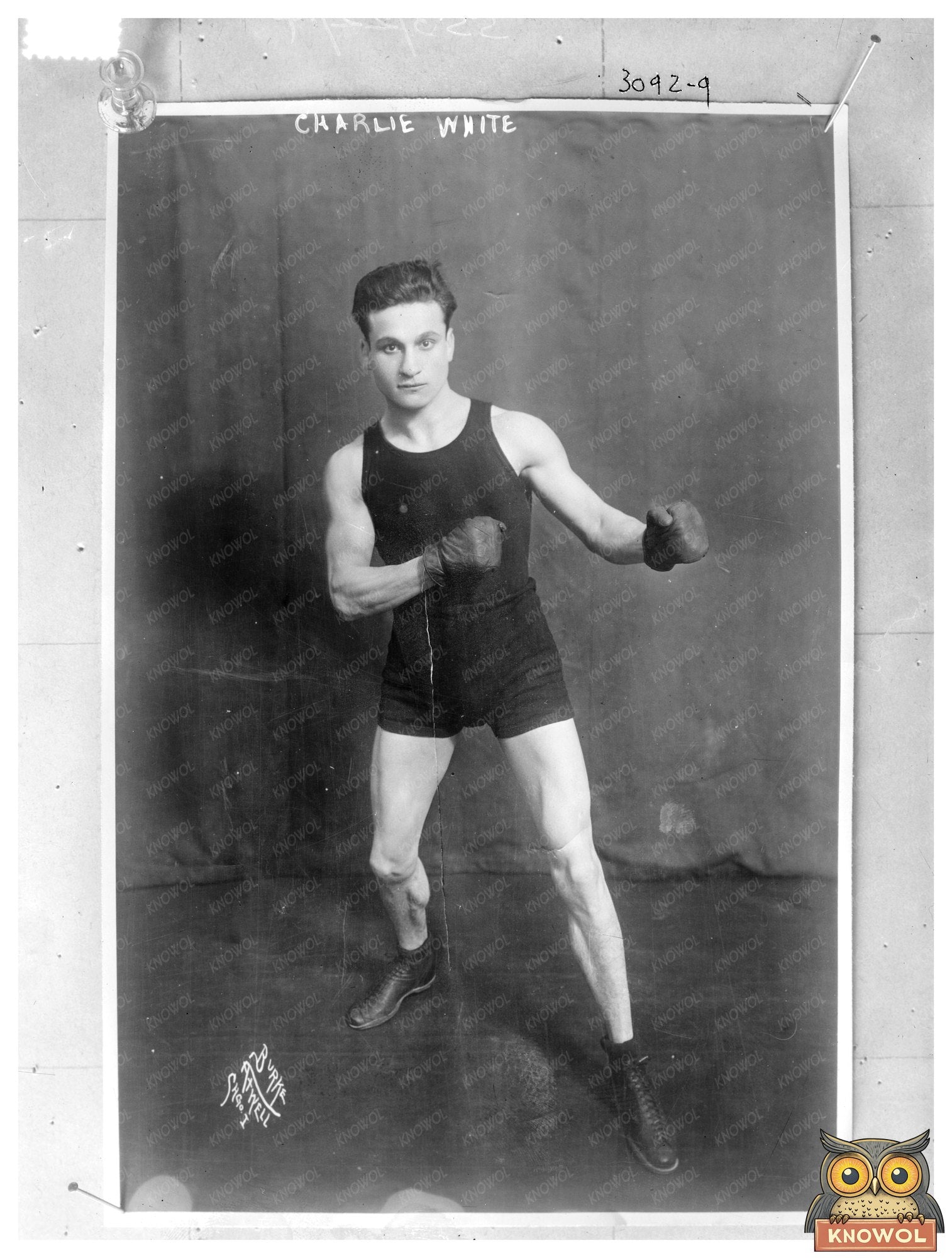 Historic Portrait of Notable 1910s American Persona