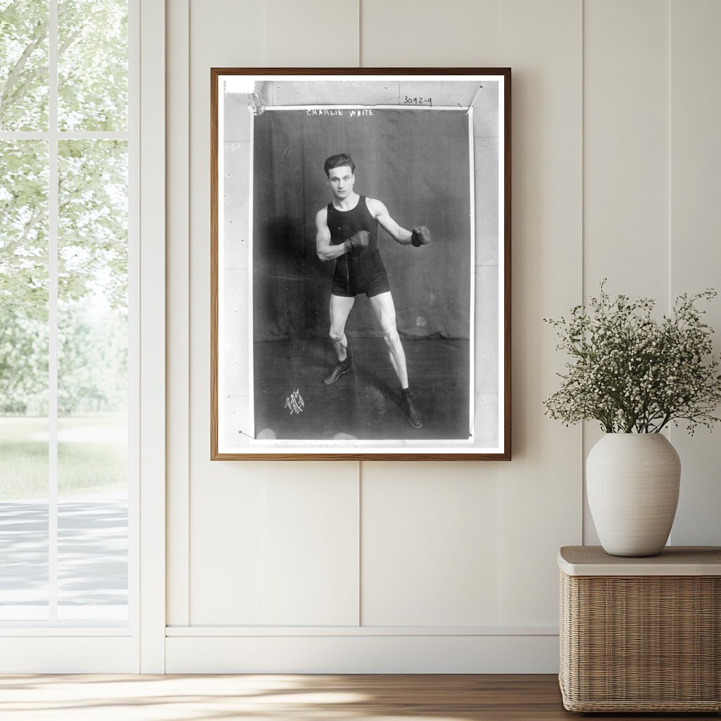 Historic Portrait of Notable 1910s American Persona