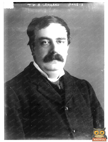 1914 Portrait of Social Advocate T.W.H. Crosland