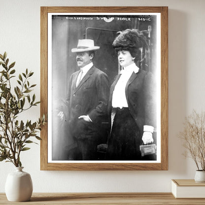 Early 20th Century Couple in Denvers Evolution