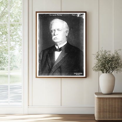 Influential New York Politician in Historical Portrait