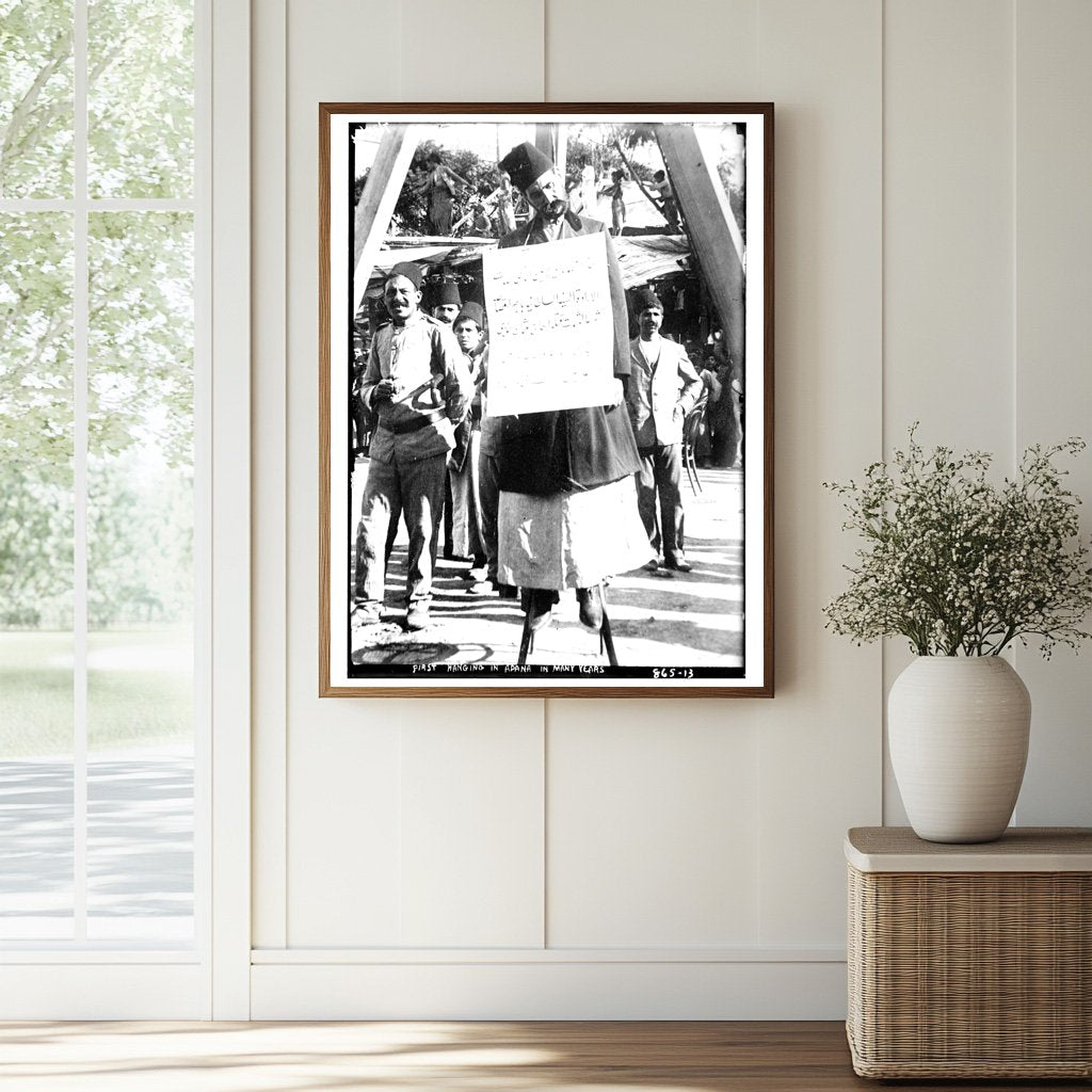 1924 Adana: Unforgettable Scene of Historic Execution