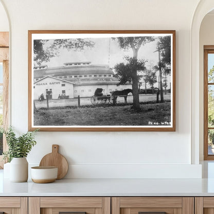 1910 Reno Boxing Training Camp with Jeffries