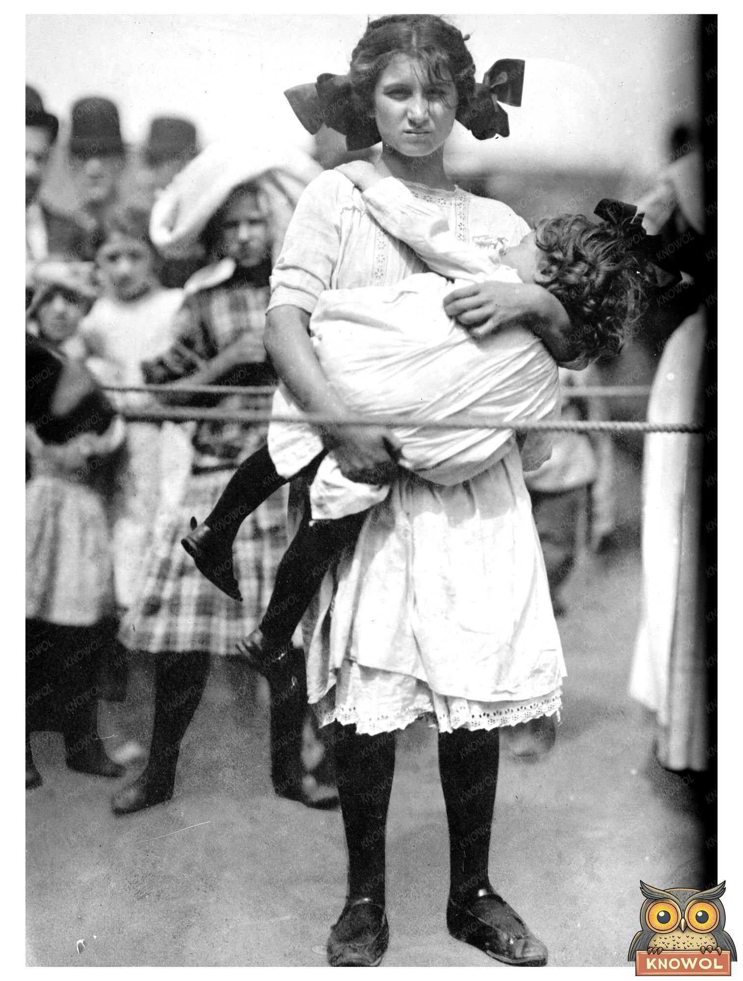Heartwarming Portrait of Youthful Caregiving