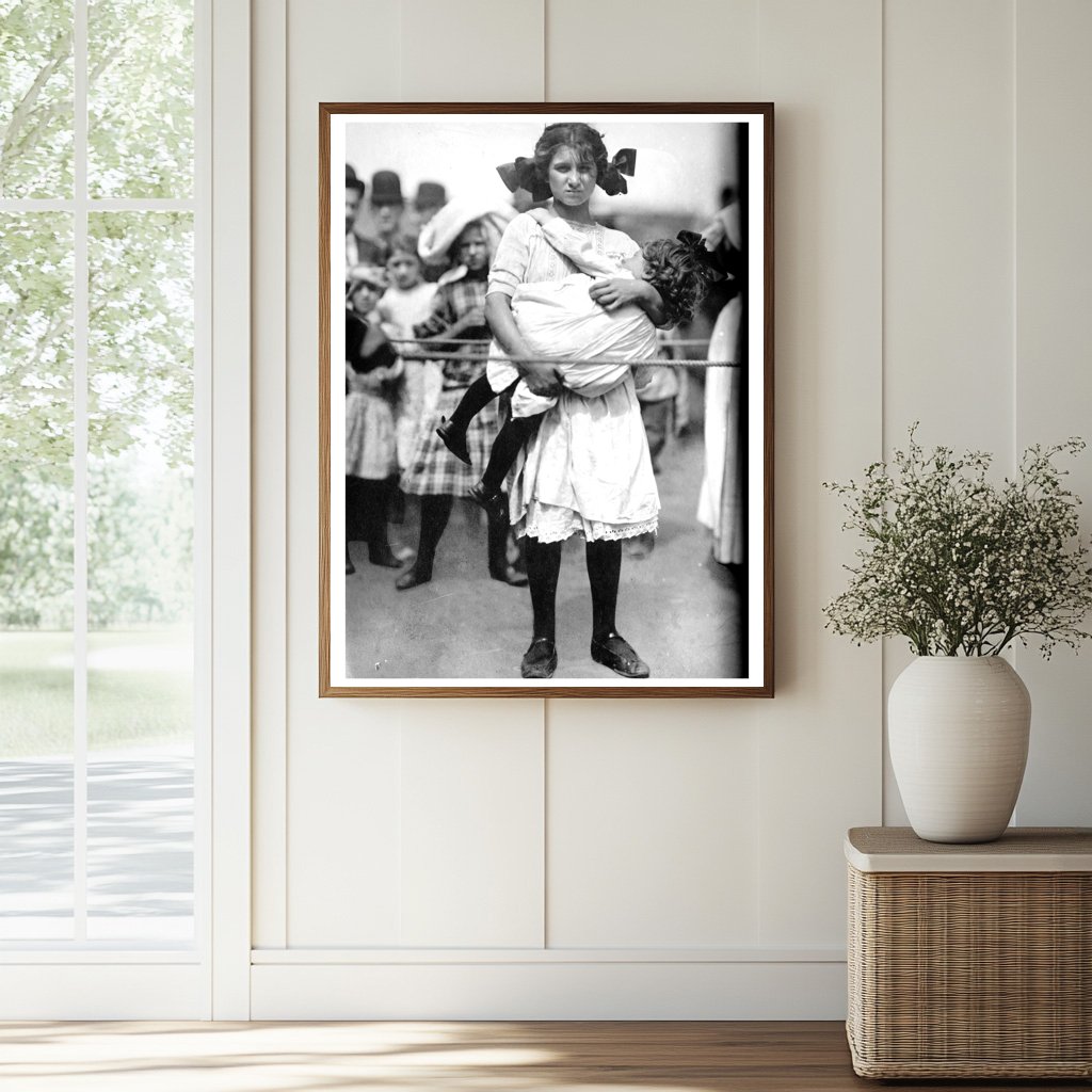 Heartwarming Portrait of Youthful Caregiving