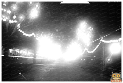 Enchanting Night View of Illuminated Riverside Drive