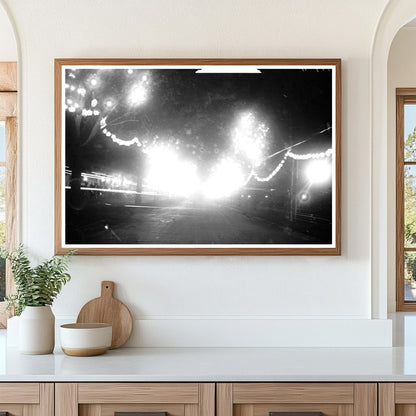 Enchanting Night View of Illuminated Riverside Drive