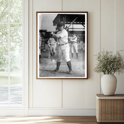 1913 Vintage Baseball Star from Cleveland, AL