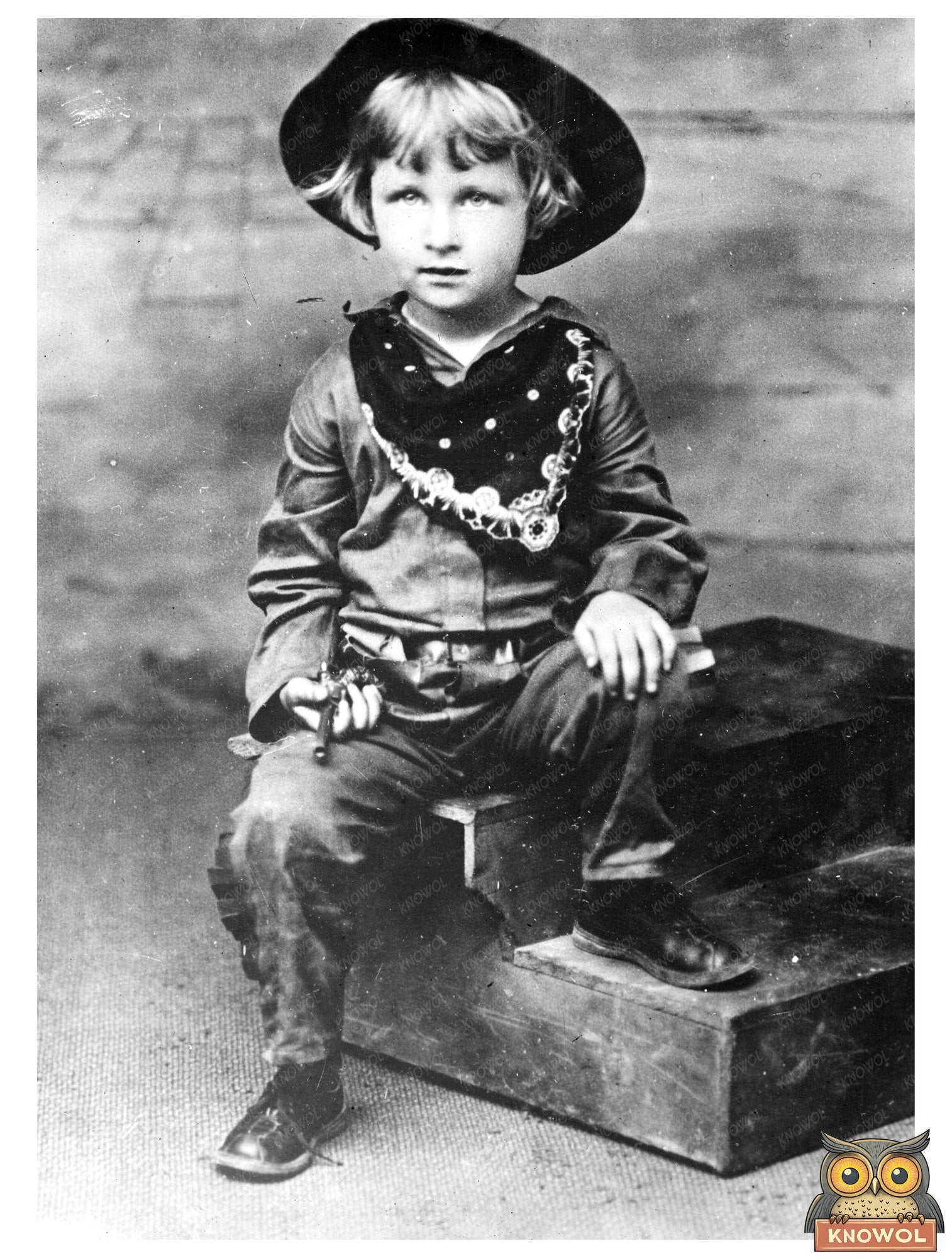 Vintage Portrait of Theo Beauclerc Rogers III, 1914