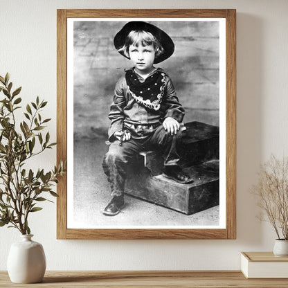 Vintage Portrait of Theo Beauclerc Rogers III, 1914