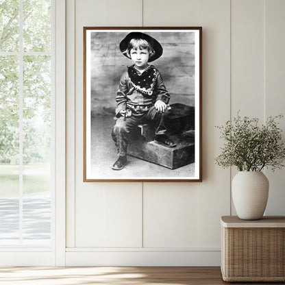 Vintage Portrait of Theo Beauclerc Rogers III, 1914