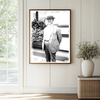 1915 Portrait of Brooklyn Baseball Team Owner