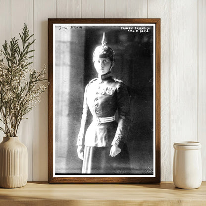 Elegant Portrait of Princess Friedrich Karl, 1910s