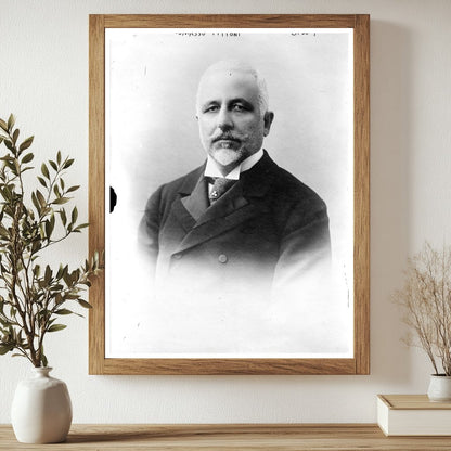 1914 Portrait of Influential Italian Diplomat Tittoni