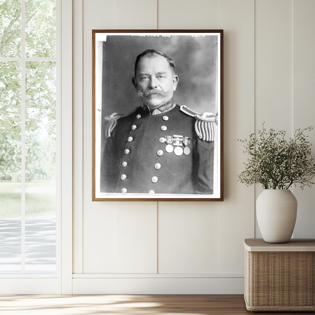 1914 Admiral Aaron Ward: Naval Leadership in Focus