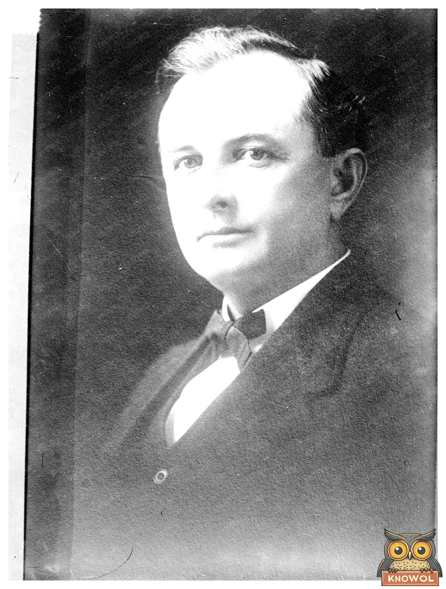 Historic Portrait of a 1914 Political Leader