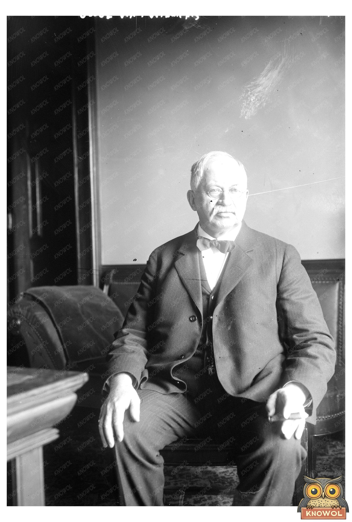 1915 Portrait of Judge Wm. Williams in Court Attire