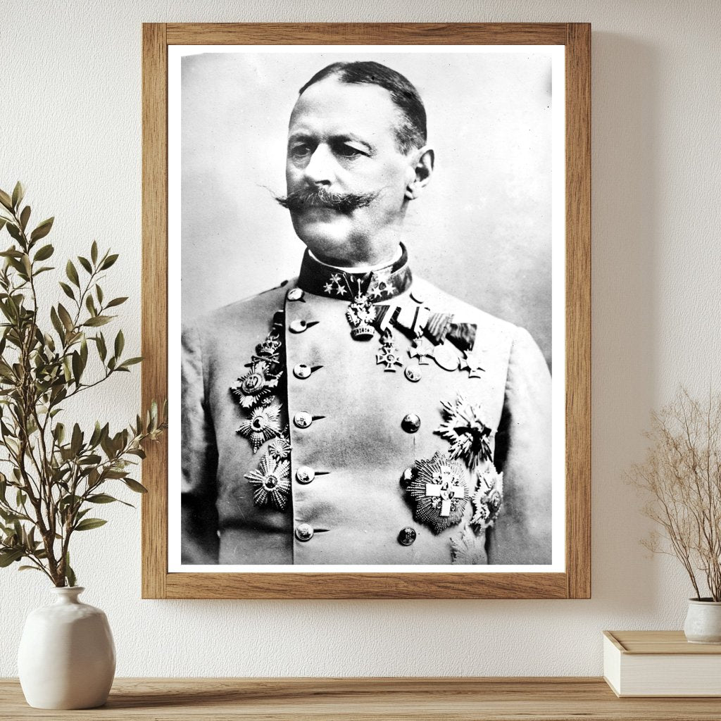 1914 Austro-Hungarian War Minister Portrait