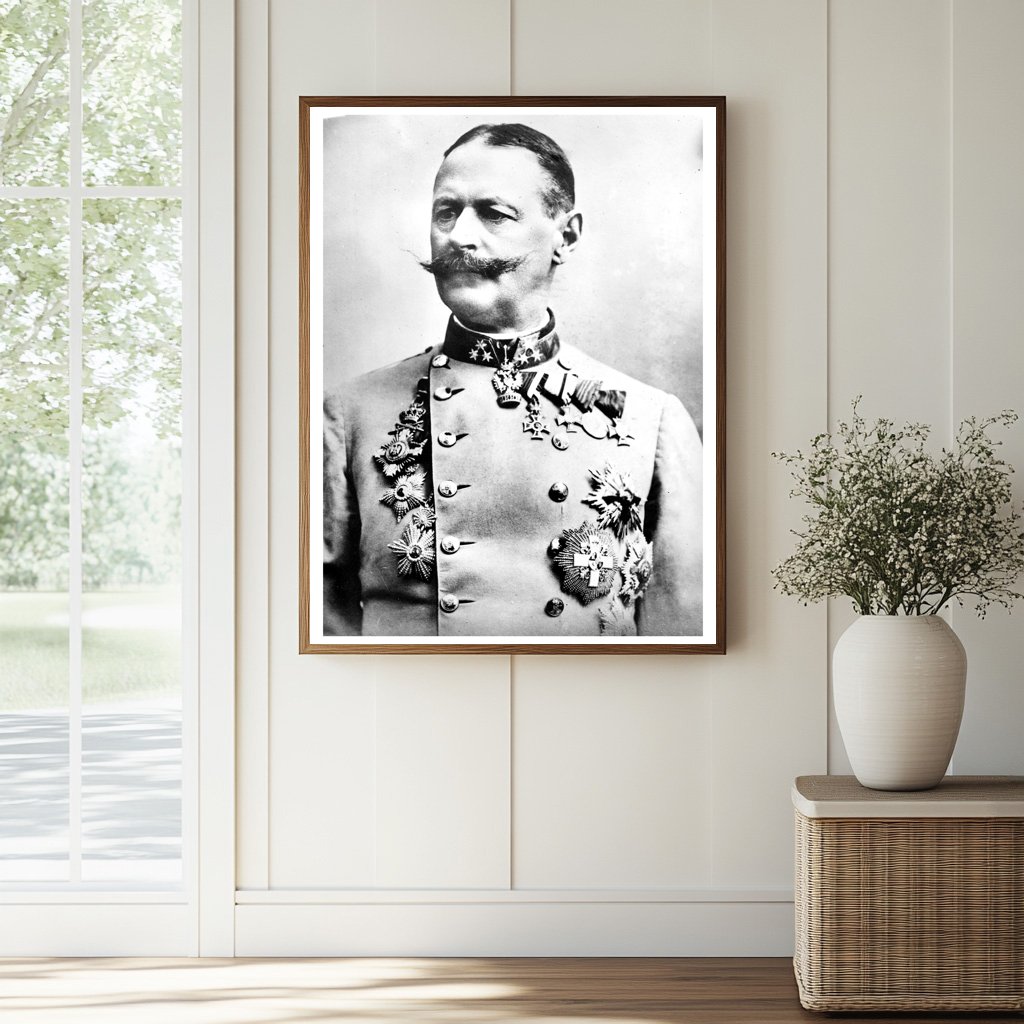 1914 Austro-Hungarian War Minister Portrait