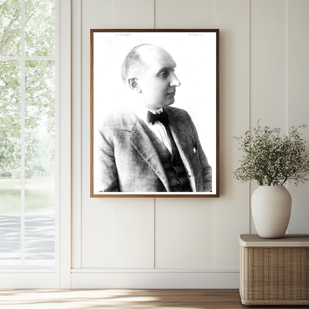 1927 Portrait of A. Zaleski: A Snapshot in Time