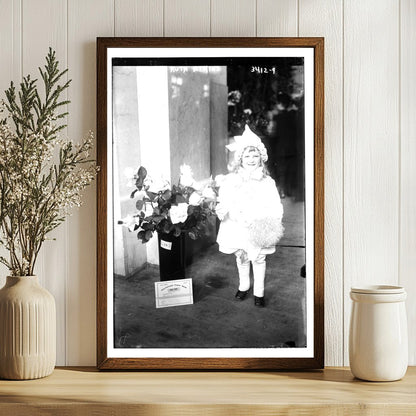 Stunning Vintage Flower Arrangement Circa 1910