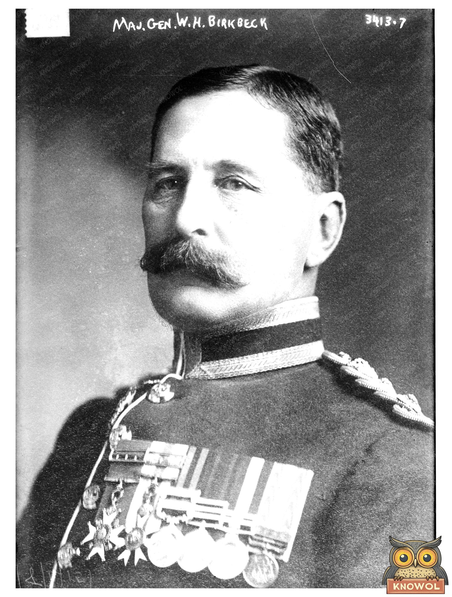 Early 20th Century U.S. Army General Portrait
