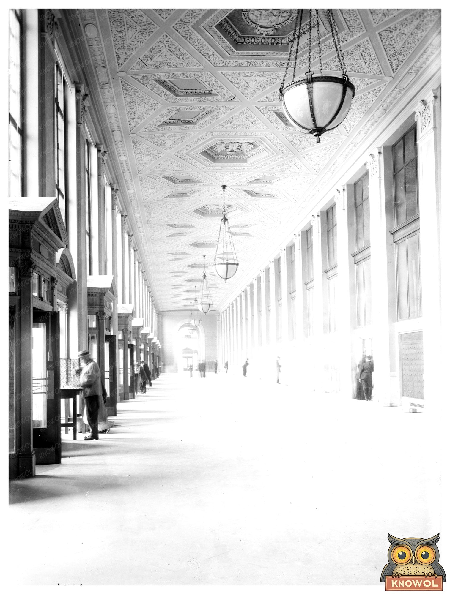 Historic Main Corridor of New York Post Office (1914-15)