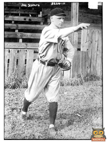 1913 Phillies Pitching Hopeful: Joe Toots Shultz
