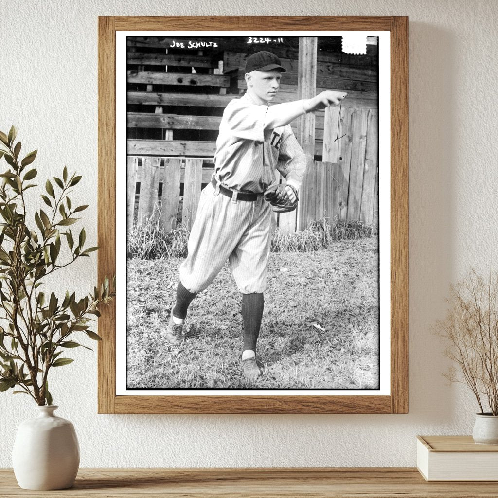 1913 Phillies Pitching Hopeful: Joe Toots Shultz