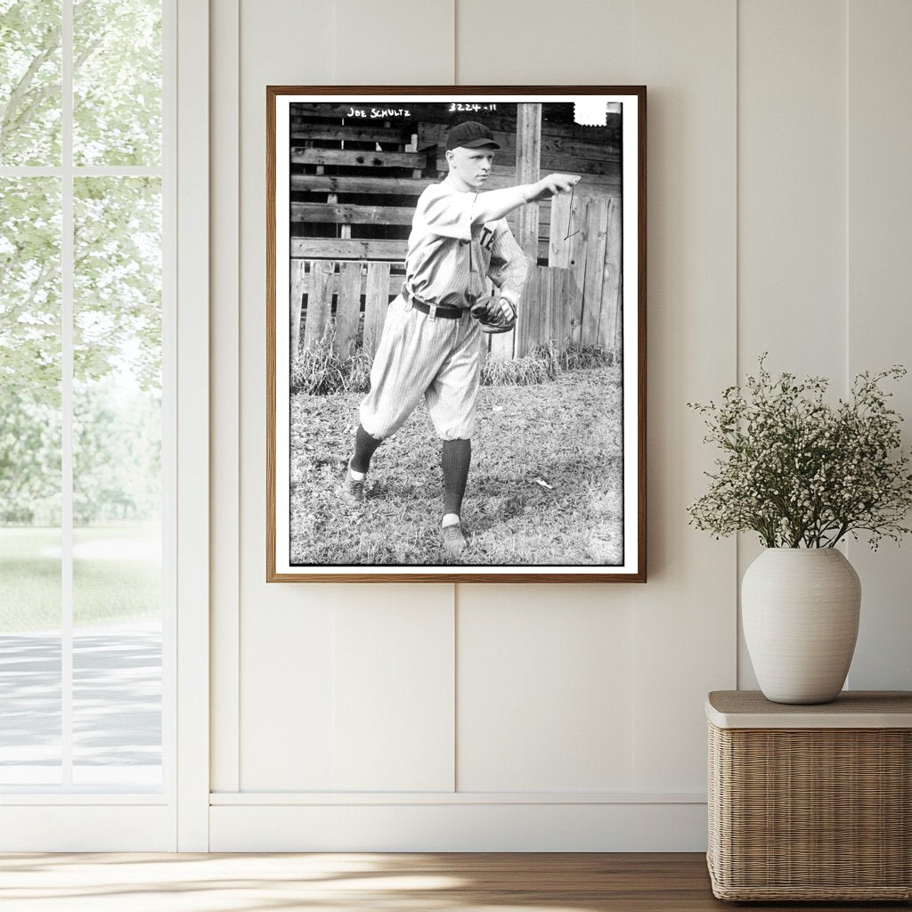 1913 Phillies Pitching Hopeful: Joe Toots Shultz