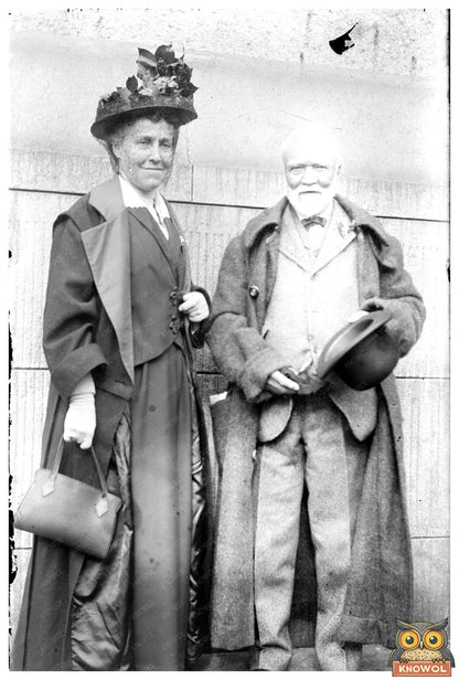 Timeless Portrait of Industrialist Carnegie and Wife