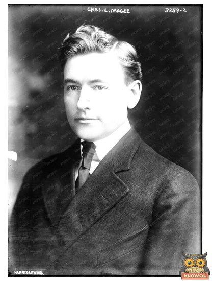 Historic Portrait of Early 20th Century Visionary