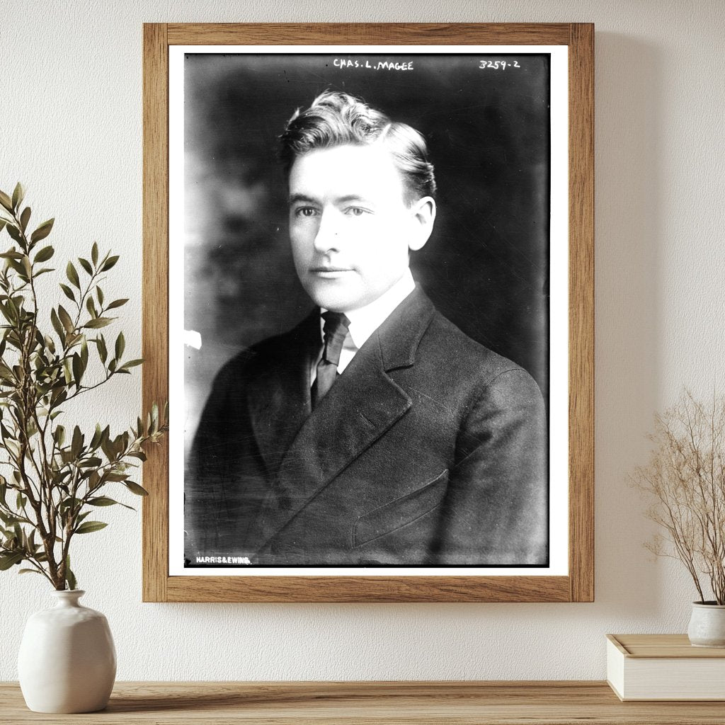 Historic Portrait of Early 20th Century Visionary