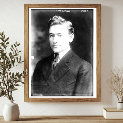 Historic Portrait of Early 20th Century Visionary