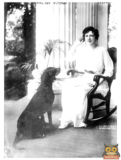 Elegant Portrait of a Trailblazing Senators Wife