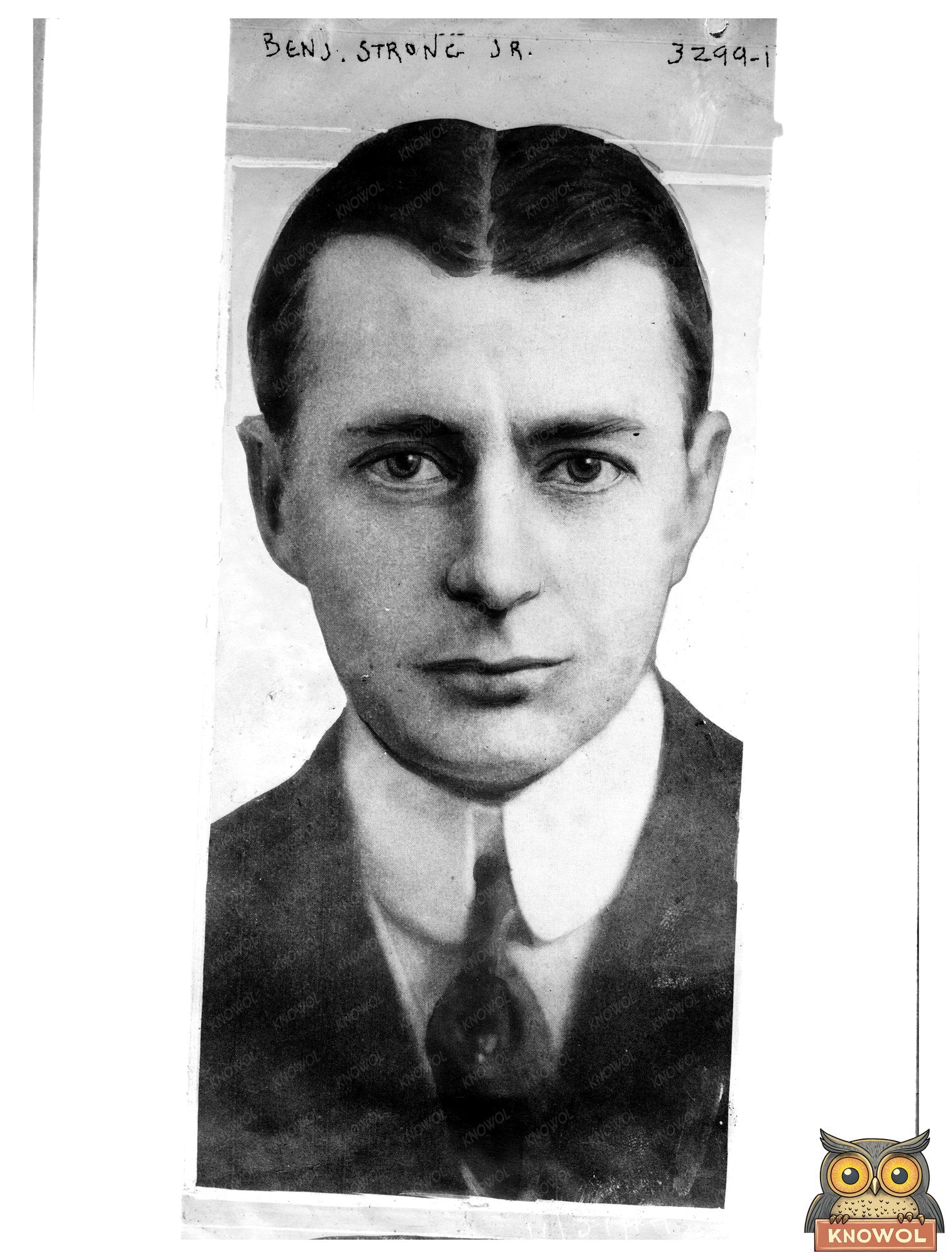 Early 20th Century American Banking Pioneer Portrait