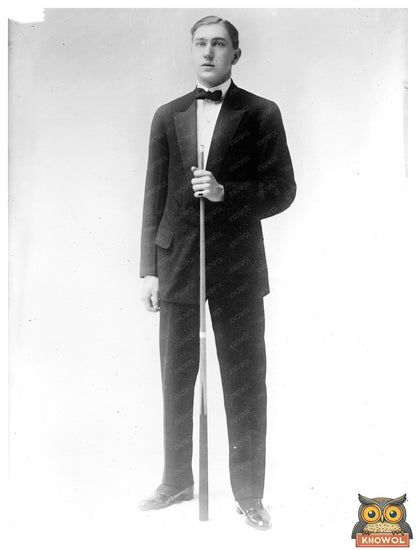 1915 Portrait of Notable Figure M.W. Catton in Glass