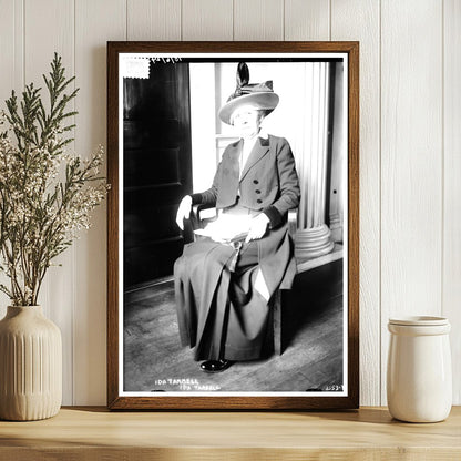 Trailblazing Journalist Ida Tarbell, 1915
