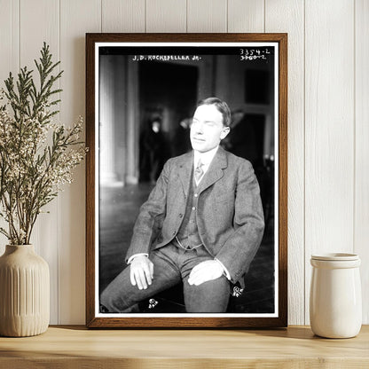J.D. Rockefeller Jr. in Early 20th Century Charm
