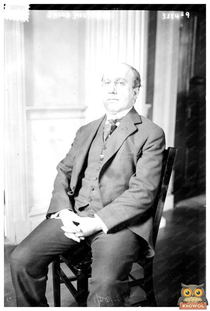 1915 Portrait of a Visionary American Economist