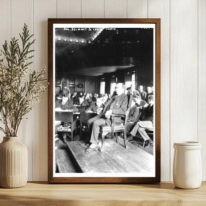 Historic 1915 Gathering of Aug. Belmont Commission