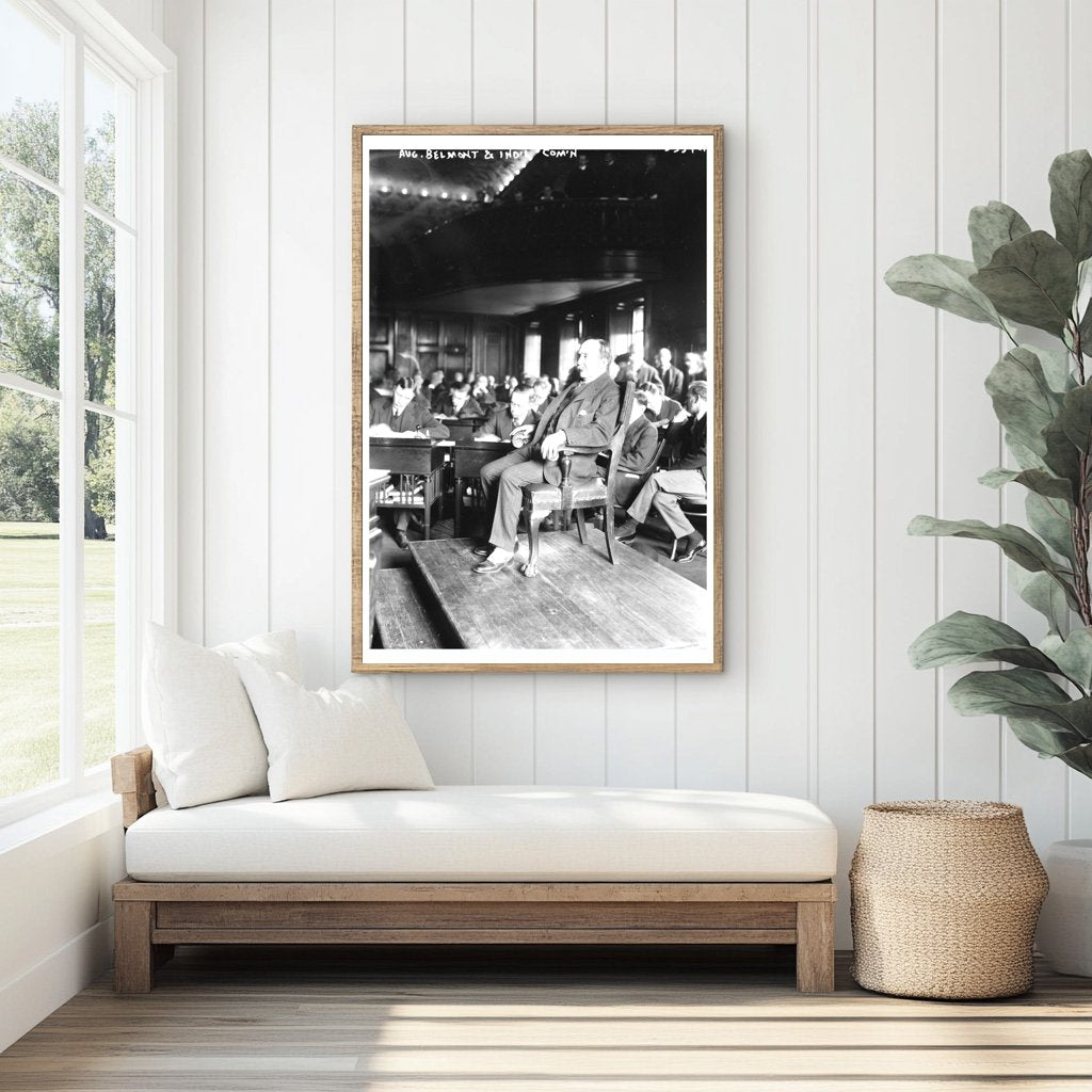 Historic 1915 Gathering of Aug. Belmont Commission