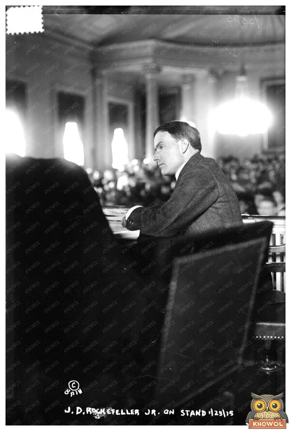 Rockefeller Jr. Testifies: A Glimpse of 1915