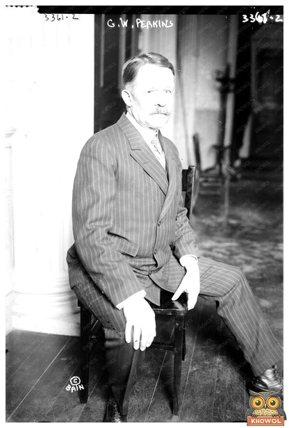 1920s Historical Portrait of a Visionary Leader