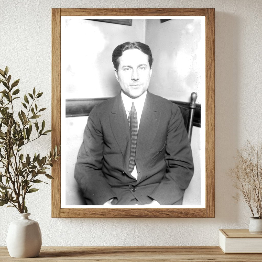 Cabinetmaker A.S. Janin: Staten Island 1915 Portrait
